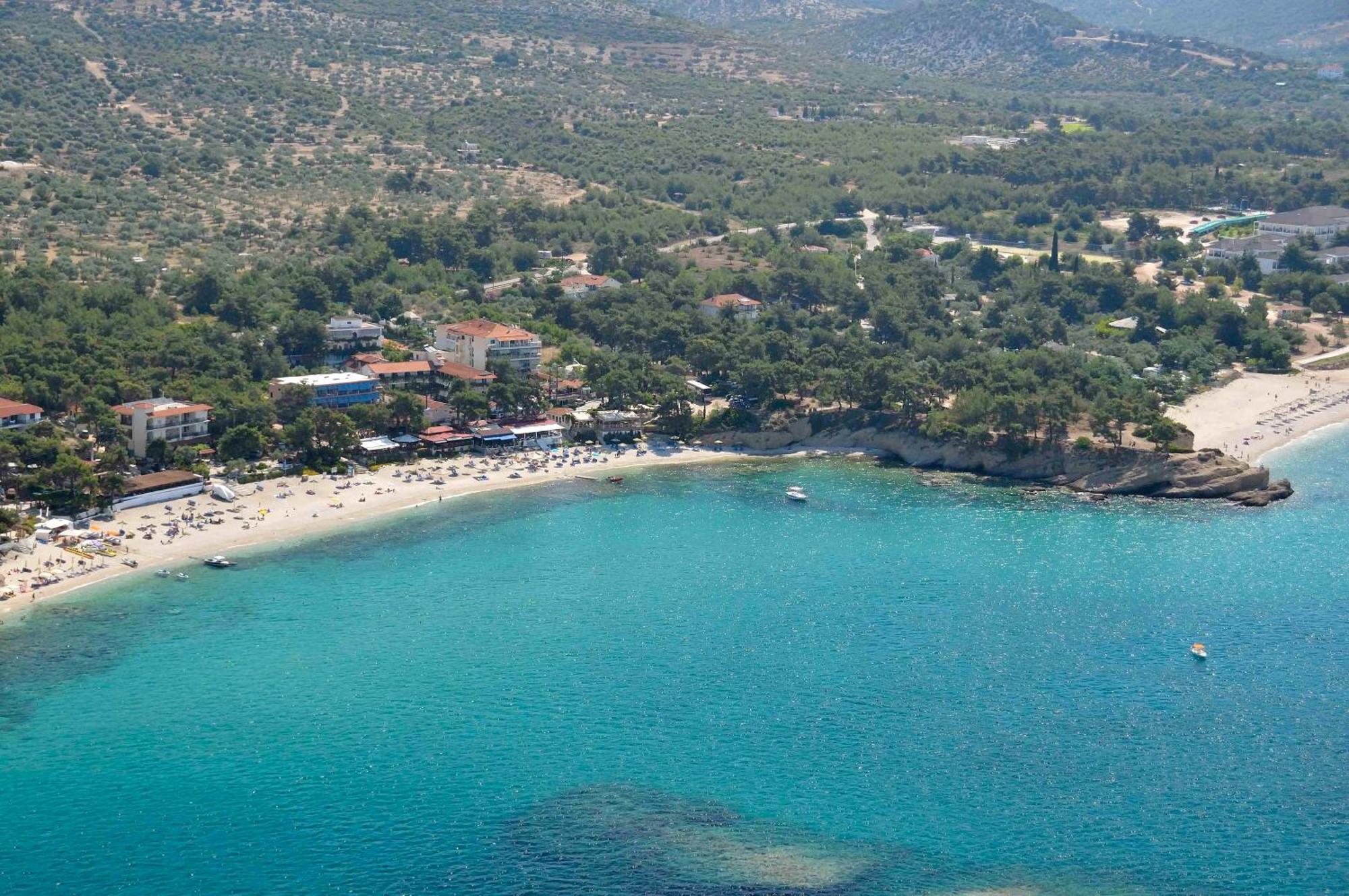 Thassos Hotel Pefkari Exterior foto