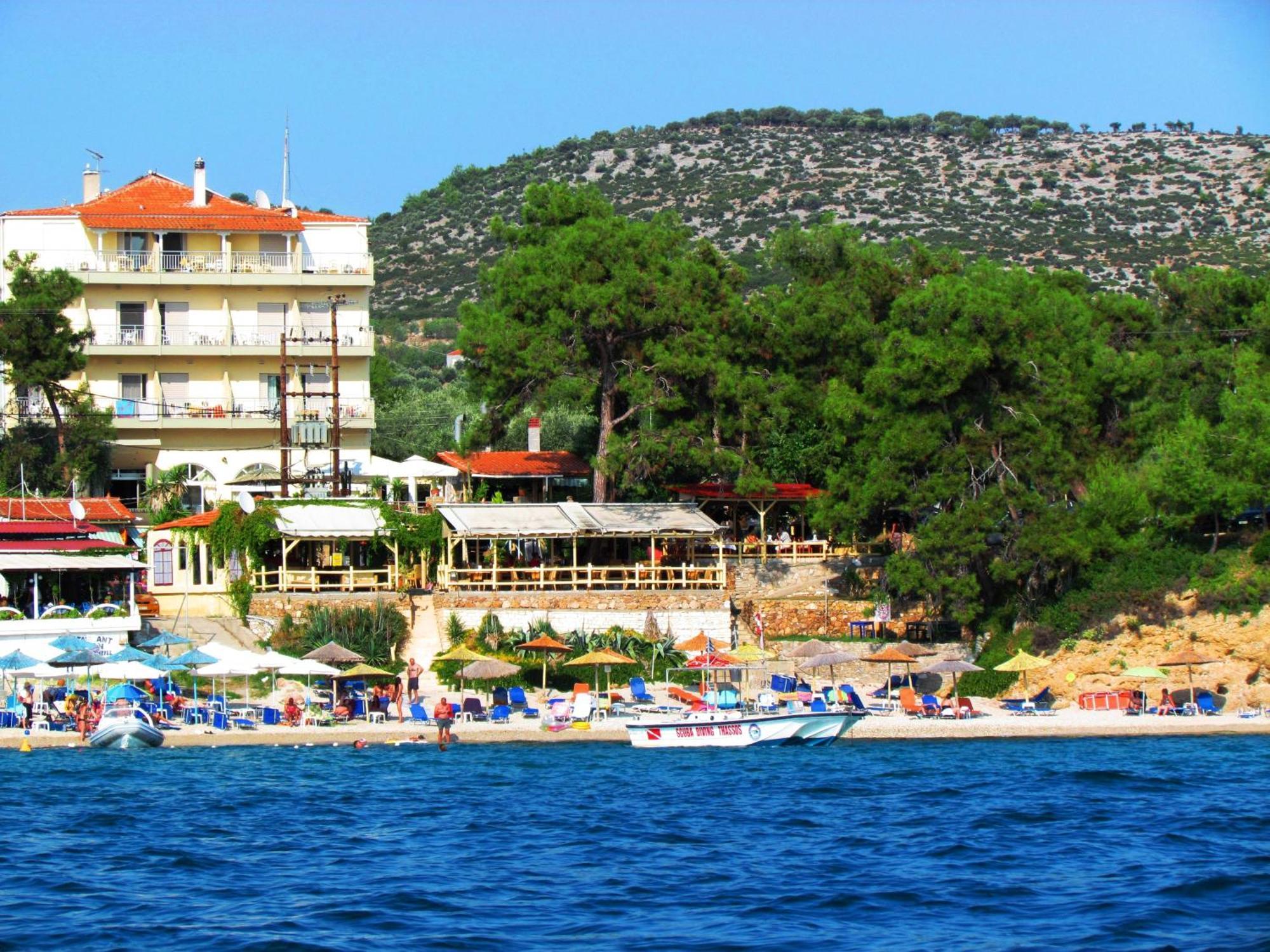 Thassos Hotel Pefkari Exterior foto